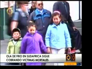 La ola de frío que recorre América Latina sigue cobrando vid