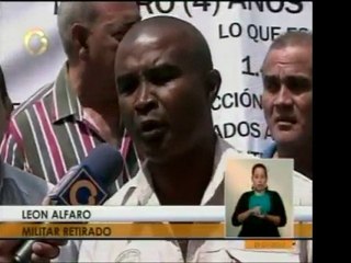 Militares en situación de retiro reclaman por "cumpleaños" d