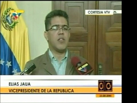 Vicepresidente Elías Jaua habla sobre la rutura de relacione