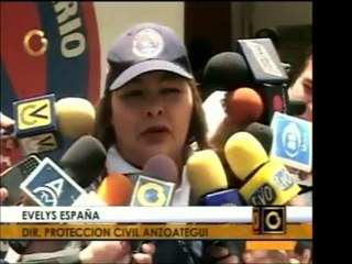 Alrededor de 131 familias de Anzoátegui son afectadas por la