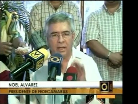 Noel Álvarez, presidente de Fedecámaras, dijo que no sólo co