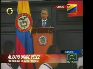 Pdte. Álvaro Uribe afirma que Colombia tiene su propia fórmu