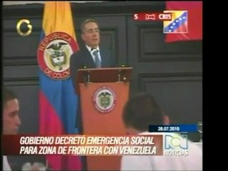 Colombia declara estado de emergencia social en la frontera