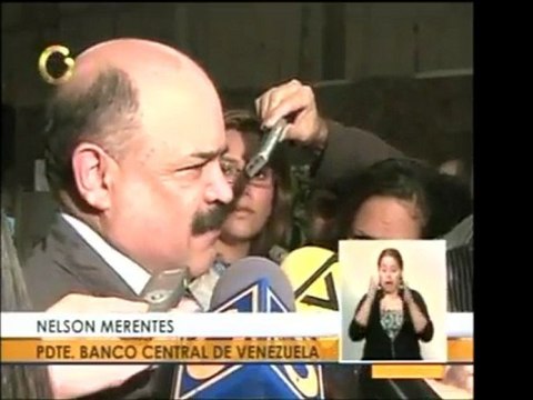 Pdte. del BCV, Nelson Merentes, dice que se podrán hacer cam