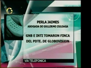La GNB y el INTI tomaron posesión de la finca de Guillermo Z