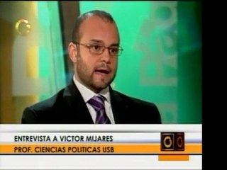 Prof. de Ciencias Políticas de la USB Víctor Mijares, analiz