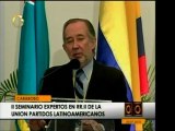 Declaracines de Jovino Novoa, senador chileno, durante II Se