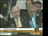 Nicolás Maduro, declaró en Mercosur ser 