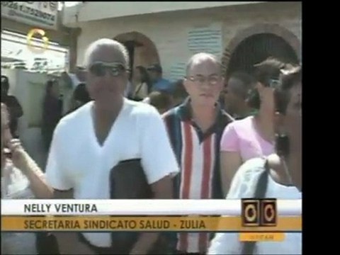 Trabajadores de salud del Zulia exigen pagos de sus benefici