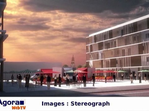 AGORA L'EMISSION 126 : LE PROJET ARCHITECTURAL DES FUTURS BATIMENTS DE PAS-DE-CALAIS HABITAT A ST-NICOLAS