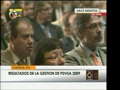 Ministro Rafael Ramírez presenta balance de gestión de PDVSA