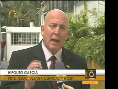 La Asociación Venezolana de Clínicas y Hospitales desconoce