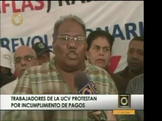 Trabajadores de la UCV piden al Pdte. Chavez destituir al Mi