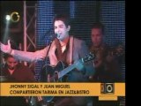 Jhonyy Sigal y Juan Migel compartieron tarima en Jazz¬Bistró