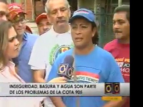 Habitantes de la Cota 905 acompañaron al candidato Juan José