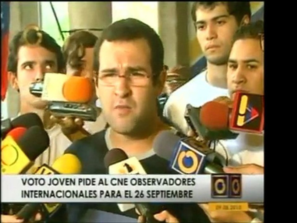 ONG Voto Joven exige al CNE permitir observador...
