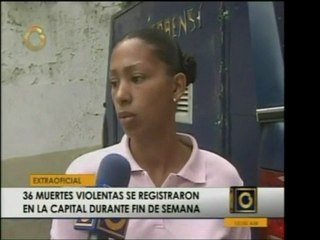 El fin de semana hubo 36 muertes violentas en la ciudad de C