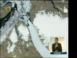 Un iceberg cuatro veces mayor en tamaño a la isla de Manhatt