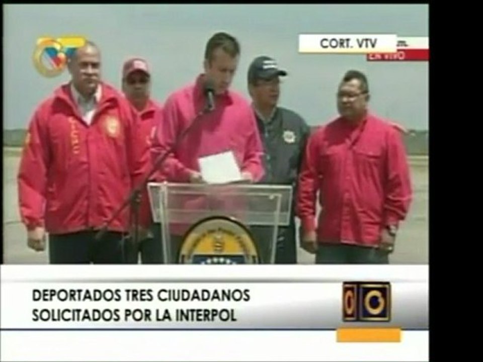 Tres ciudadanos solicitados por Interpol con difusión de ale