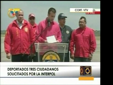 Tres ciudadanos solicitados por Interpol con difusión de ale