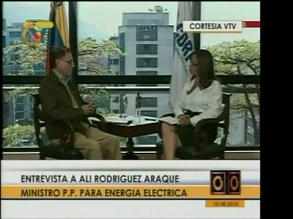 Min. Alí Rodríguez Araque reconoce que las fallas actuales s