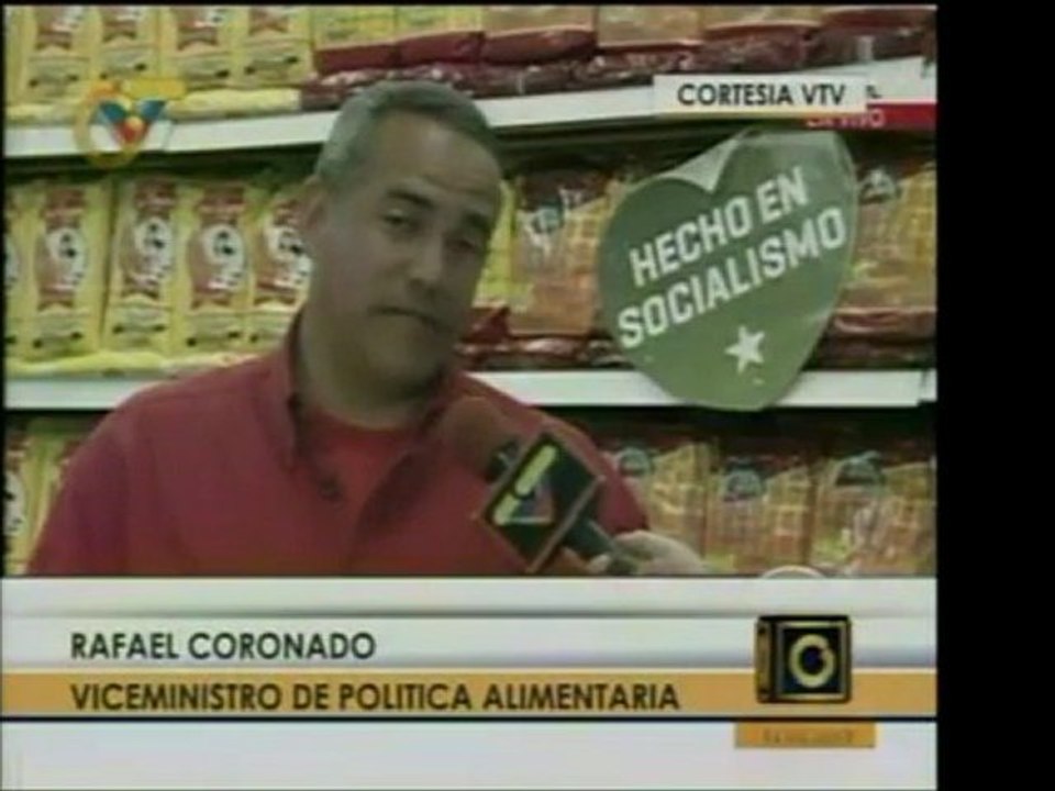 Viceministro de Políticas Alimentarias  informa desde Abasto