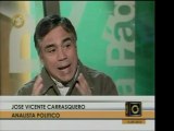 Analista Político José Vicente Carrasquero denomina 