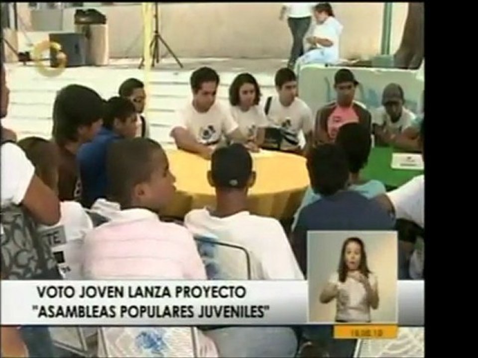 La ONG Voto Joven lanza proyecto "Asambleas Populares Juveni