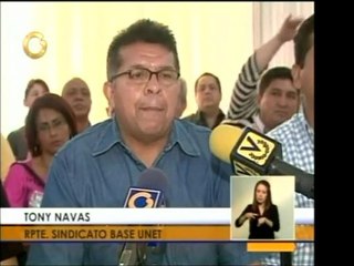 Sindicato de empleados de la UNET exige celeridad en discusi