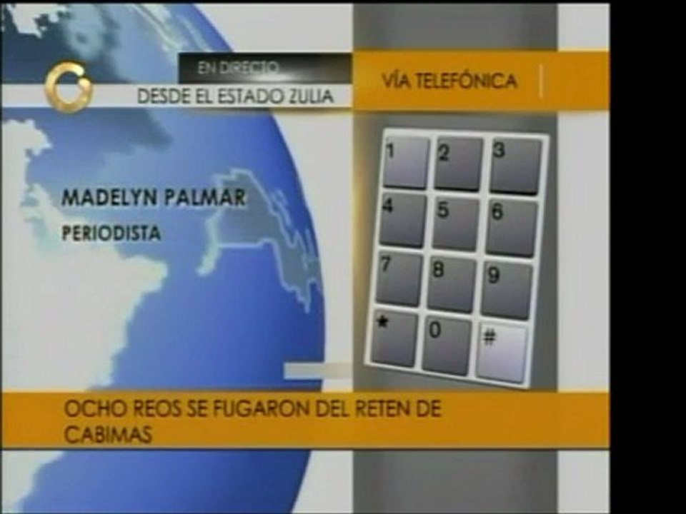 A las 4:00 a.m. aprox. se produjo una fuga de ocho reos en e