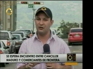 Canciller Nicolás Maduro se reunirá con comerciantes de la z