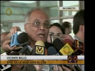MUD denuncia al Pdte. Chavez antes el CNE por uso de símbolo