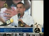 Alcalde de Maracaibo, Omar Prieto, reconoce la victoria de l