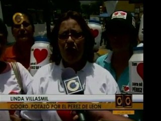 En Hospital Pérez de León se reliza un potazo para recabar f