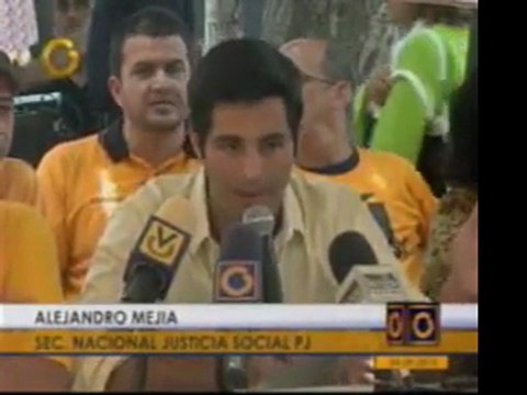 Candidatos Primero Justicia llaman a la población a votar