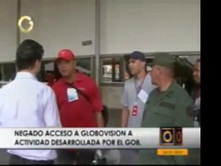 Negado acceso de Globovisión a acto gubernamental en el Poli
