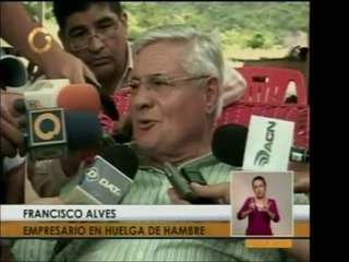 Empresario carabobeño Francisco Alves defiende sus tierras,