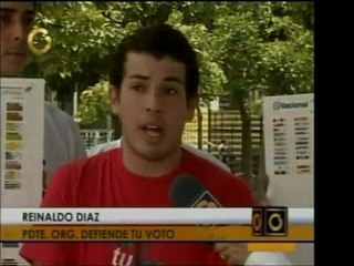 Org. Defiende tu Voto monta centros de información en Caraca