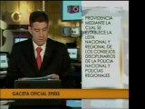 Vea aspectos más destacados del sumario de la Gaceta Oficial