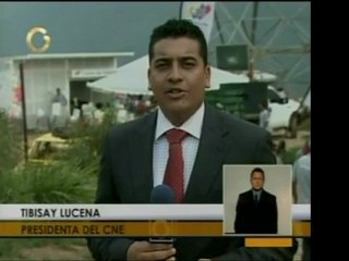 Download Video: Rectora del CNE Tibisay Lucena inaugura 64 centros electoral