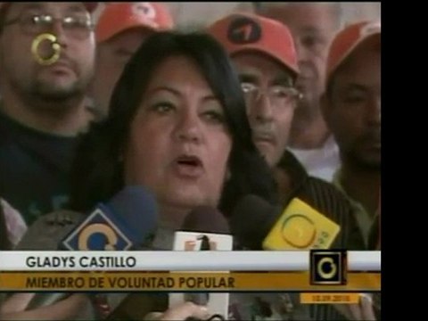 Voluntad Popular acude al CNE para exigir que se respeten la