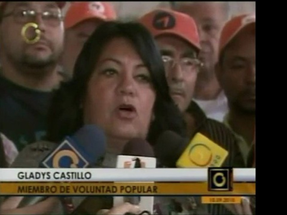 Voluntad Popular acude al CNE para exigir que se respeten la