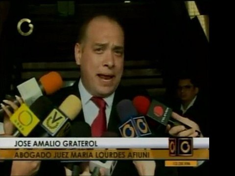 Declaraciones del defensor de la Juez María de Lourdes Afiun