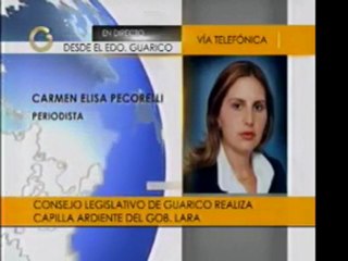 Velarán a Willian Lara en el Consejo Legislativo de Guárico