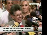 Henry Ramos Allup, de AD, acepta que la pelea del 26S es con