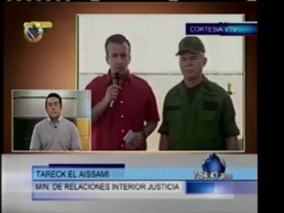 Tareck El Aissami confirmó que un helicóptero de la Armada c