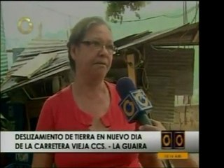 Sector Nuevo Día, en la carr. vieja Caracas - La Guaira sufr