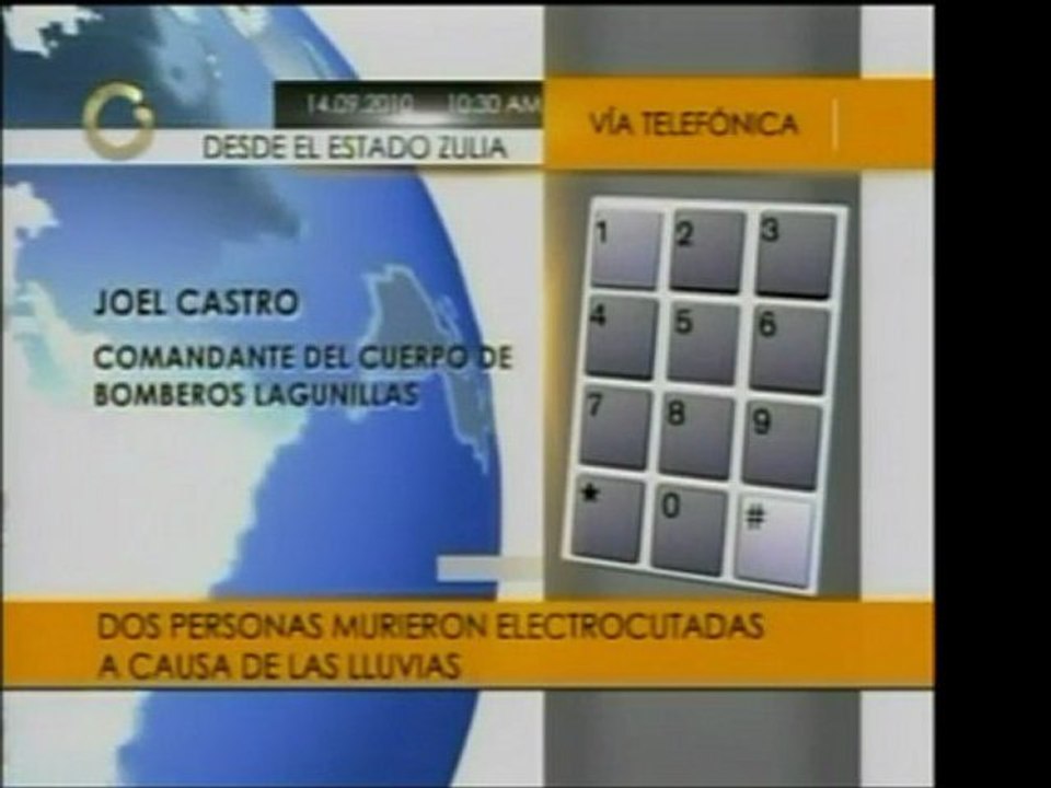 Dos personas fallecieron electrocutadas en el Zulia por caus