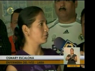 Enfermera inició huelga de hambre en el Hosp. del S. S. Past