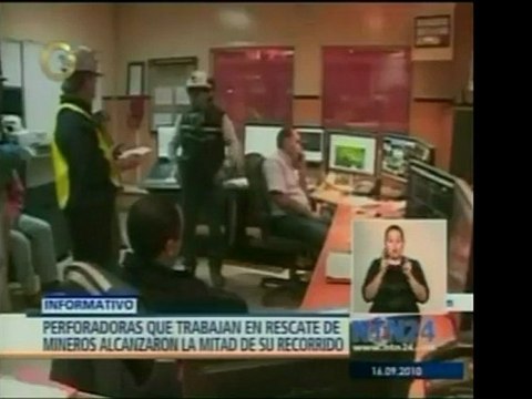 Mineros chilenos podrían ser rescatados para noviembre. El p